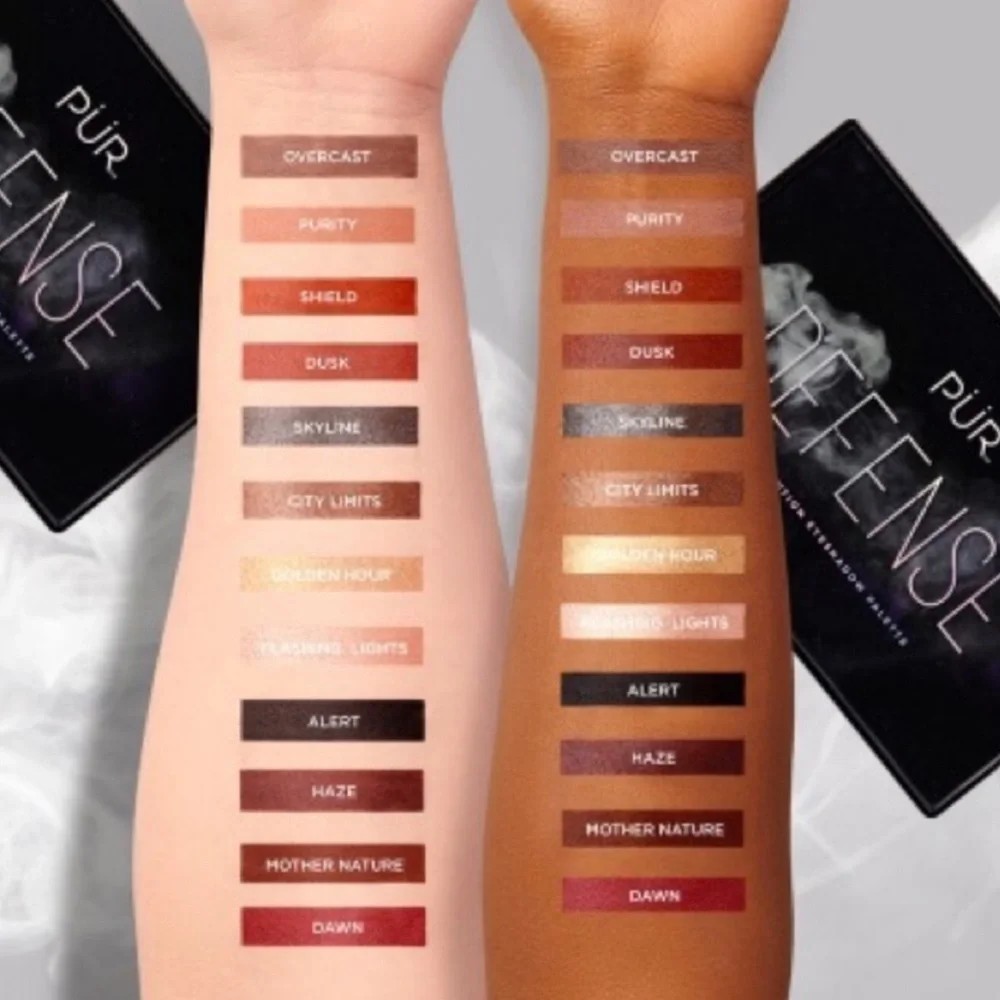 PUR Defense Anti Pollution Eyeshadow Palette, Full Sized, New in Box‎